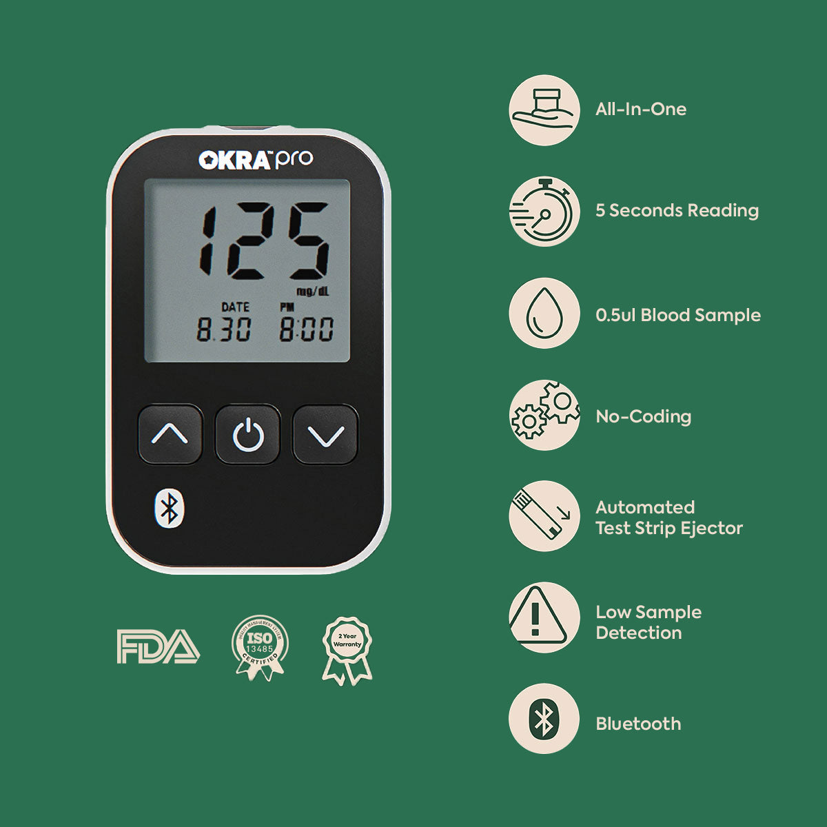 OKRA Pro Starter Kit (for 25 tests)