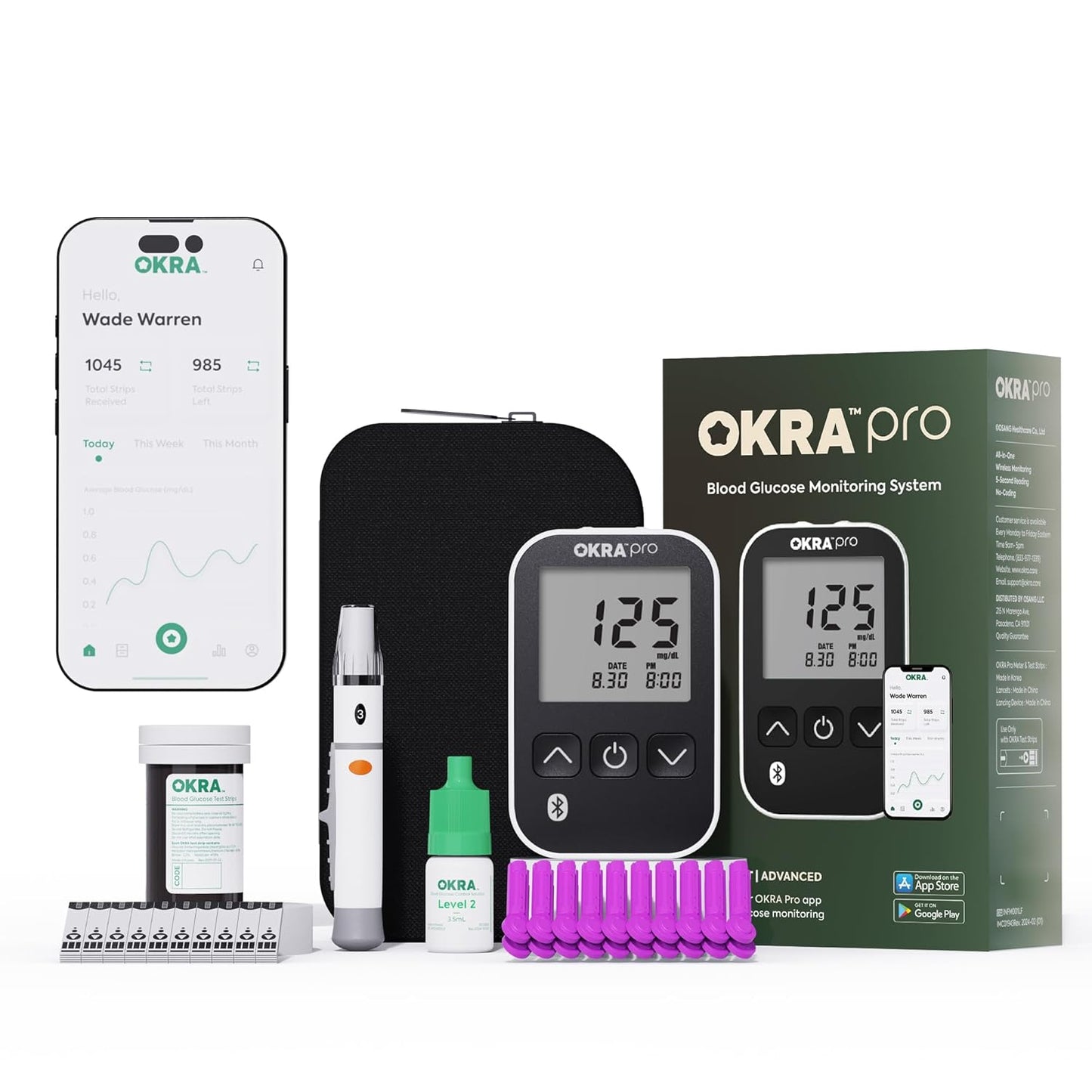 OKRA Pro Starter Kit (for 25 tests)